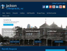 Tablet Screenshot of jacksonchiropractic.org